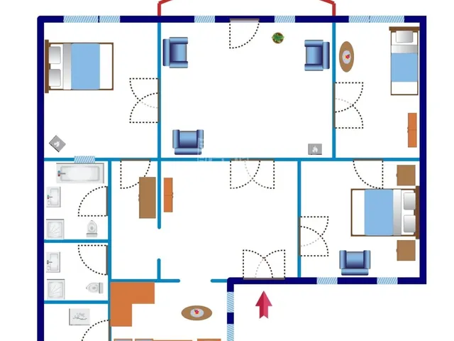 Eladó lakás Budapest VII. kerület 136 nm