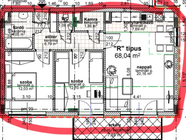 Eladó lakás Budapest XIV. kerület, Zugló 65 nm