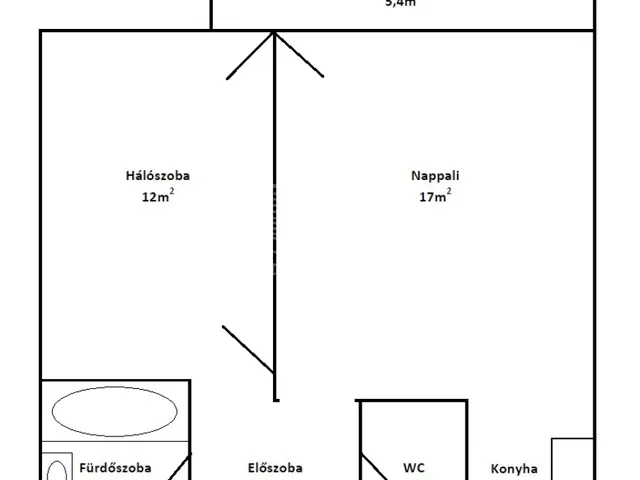 Eladó lakás Budapest IX. kerület 43 nm