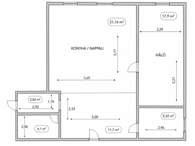 Eladó lakás Budapest VI. kerület 67 nm