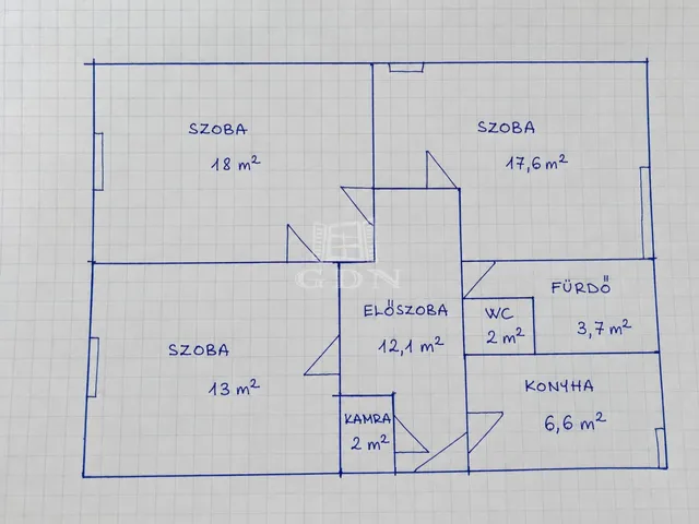 Eladó lakás Budapest XIV. kerület, Törökőr 75 nm