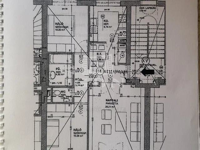 Eladó lakás Budapest III. kerület 64 nm
