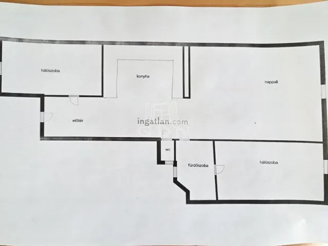 Eladó lakás Budapest XIII. kerület, Újlipótváros 60 nm