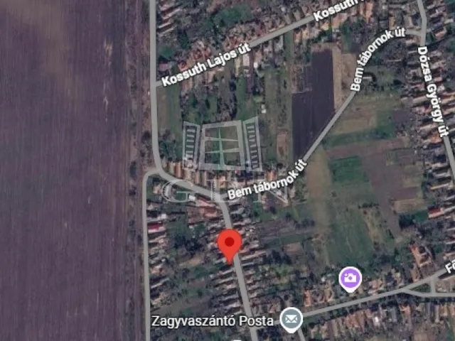 Eladó telek Zagyvaszántó 878 nm
