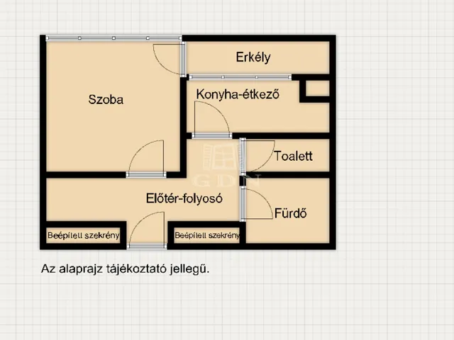 Eladó lakás Zalaegerszeg, Landorhegy 42 nm