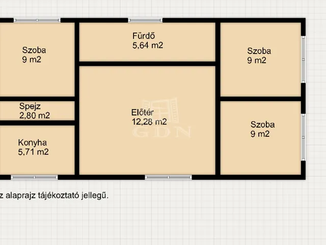 Eladó ház Söjtör 53 nm