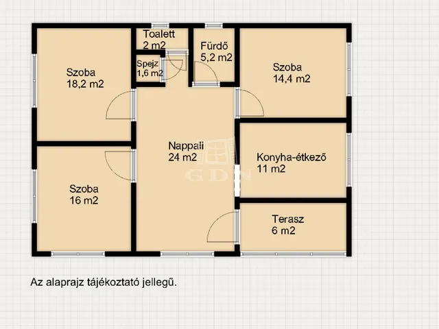 Eladó ház Kávás 94 nm