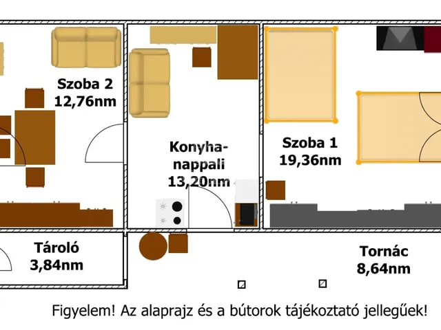 Eladó ház Hajdúdorog 45 nm