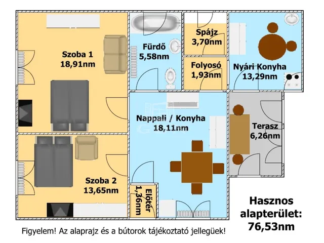 Eladó ház Hajdúnánás 77 nm