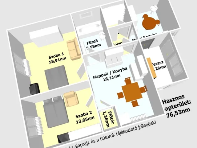 Eladó ház Hajdúnánás 77 nm