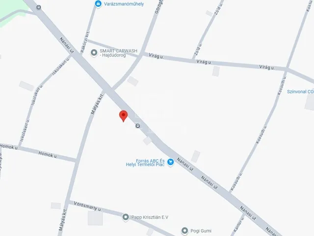 Eladó telek Hajdúdorog 1150 nm