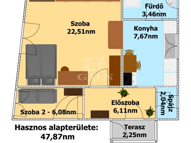 Eladó ház Hajdúnánás 48 nm