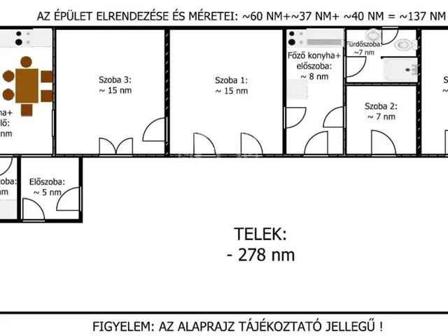 Eladó ház Debrecen, Burgundia 137 nm