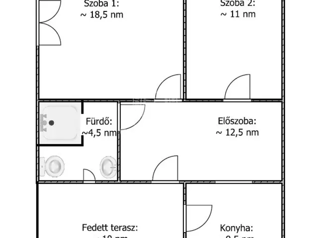 Eladó ház Debrecen, Nagysándor-telep 56 nm