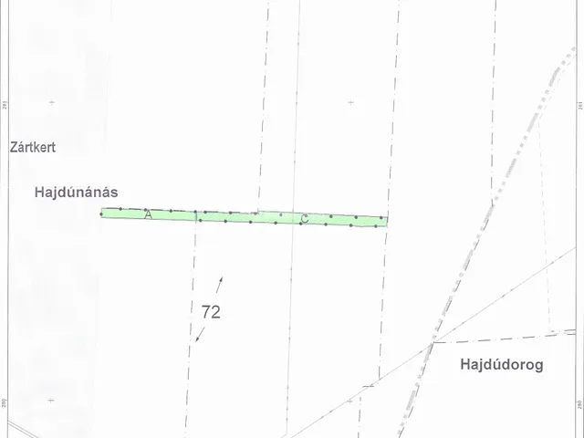 Eladó mezőgazdasági ingatlan Hajdúnánás 20617 nm