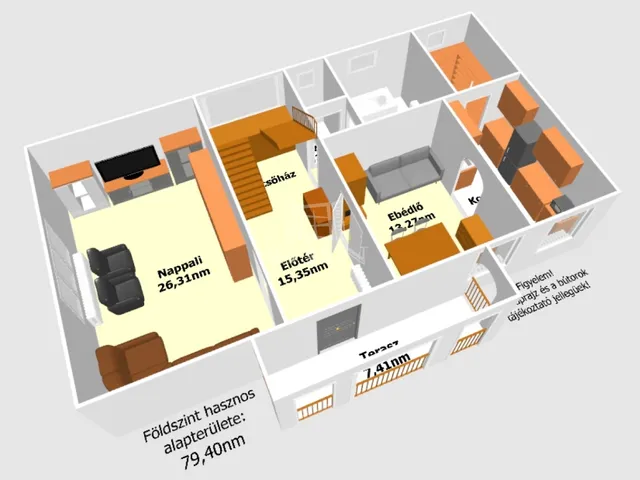 Eladó ház Újfehértó 106 nm