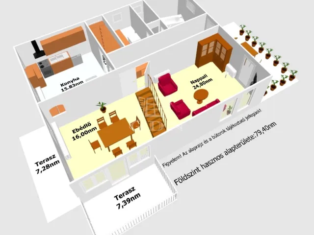 Eladó ház Újfehértó 102 nm