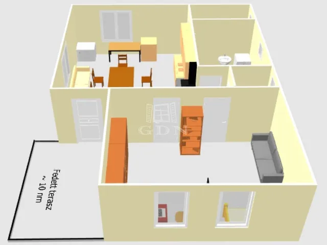 Eladó ház Debrecen, Nagysándor-telep 56 nm