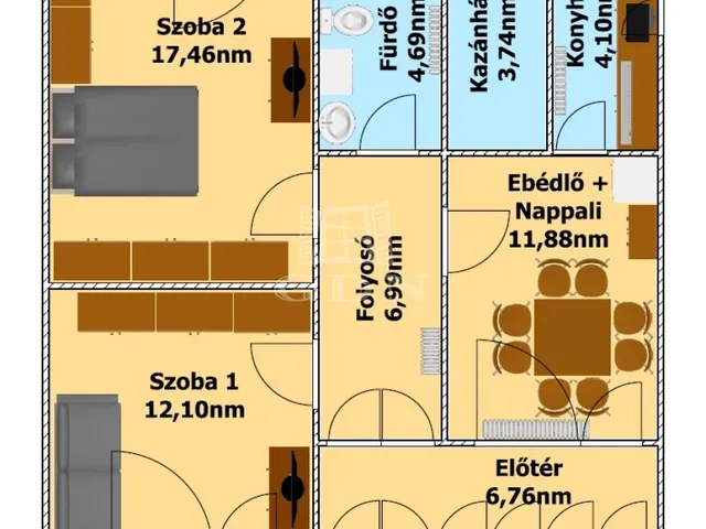 Eladó ház Hajdúnánás 68 nm