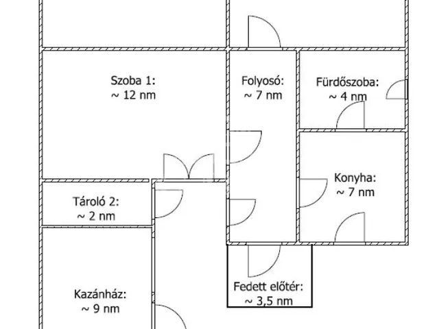 Eladó ház Debrecen, Hatvan utcai kert 66 nm