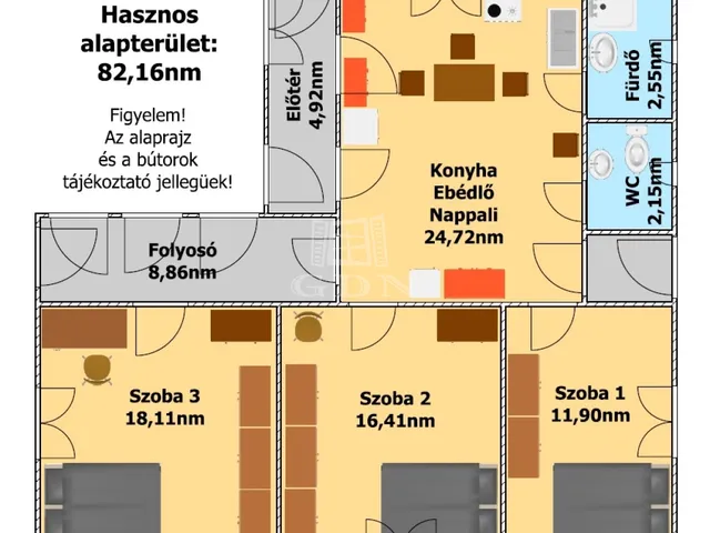 Eladó ház Hajdúnánás 82 nm