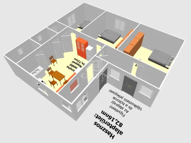 Eladó ház Hajdúnánás 82 nm