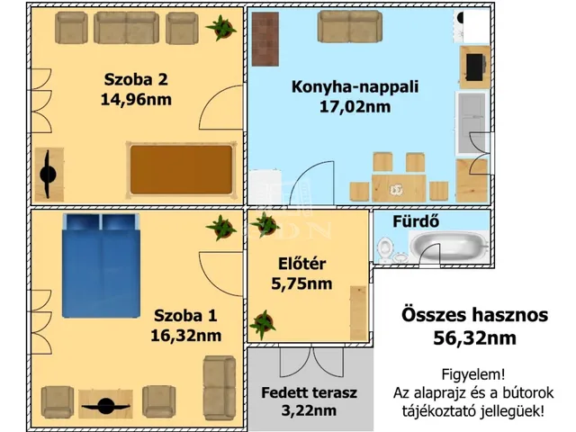 Eladó ház Hajdúdorog 56 nm