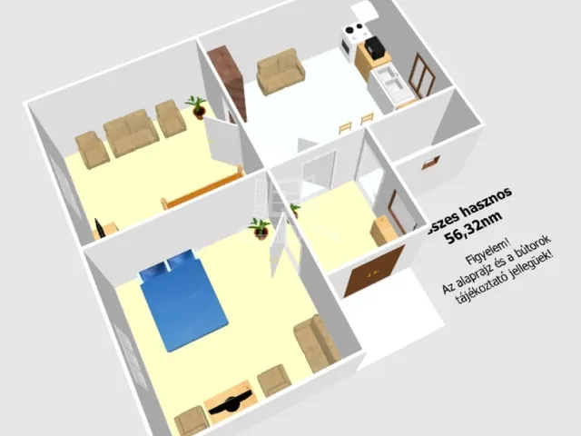 Eladó ház Hajdúdorog 56 nm