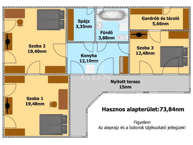 Eladó ház Újfehértó 74 nm