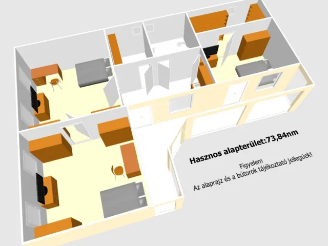 Eladó ház Újfehértó 74 nm