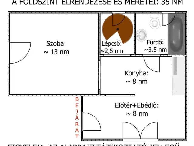 Eladó ház Hajdúböszörmény, Bodaszőlő 60 nm