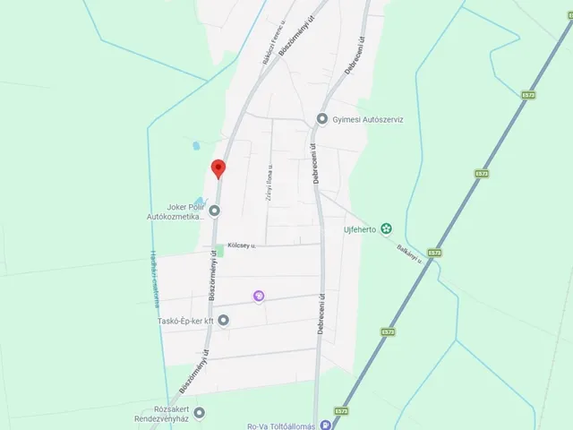 Eladó telek Újfehértó 800 nm