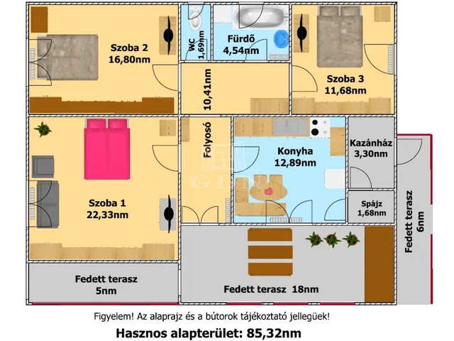 Eladó ház Hajdúdorog 85 nm