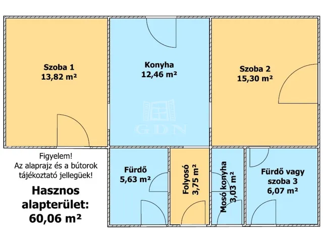 Eladó ház Hajdúnánás 60 nm