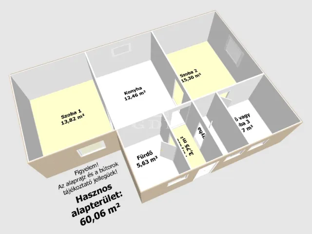 Eladó ház Hajdúnánás 60 nm