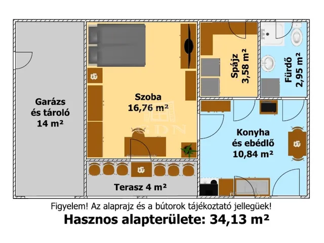 Eladó ház Hajdúdorog 34 nm