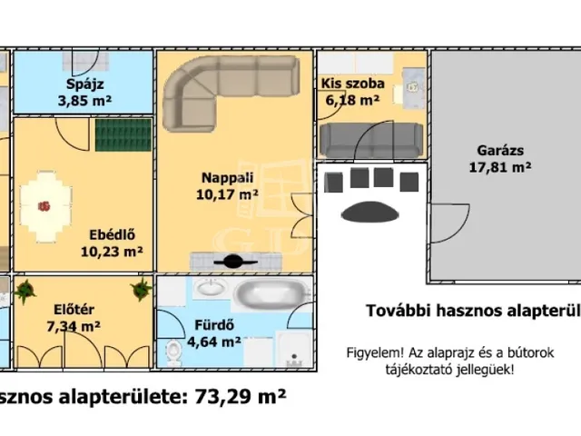 Eladó ház Hajdúnánás 73 nm