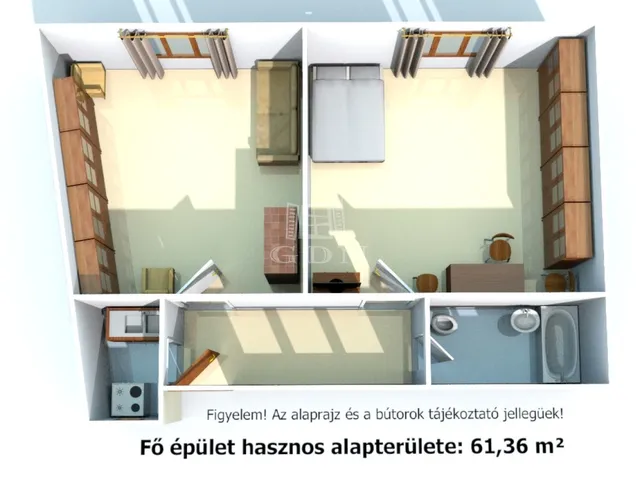 Eladó ház Hajdúnánás 61 nm