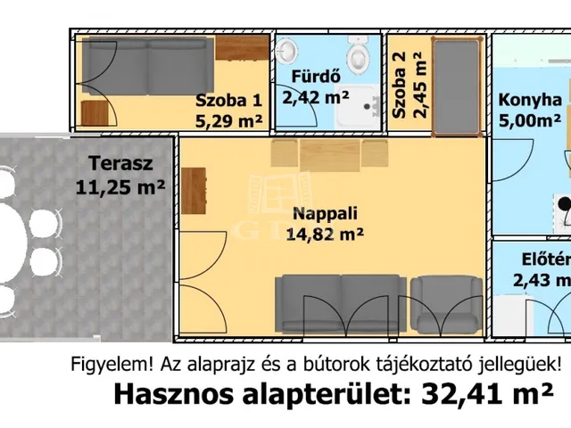 Eladó ház Hajdúnánás 32 nm
