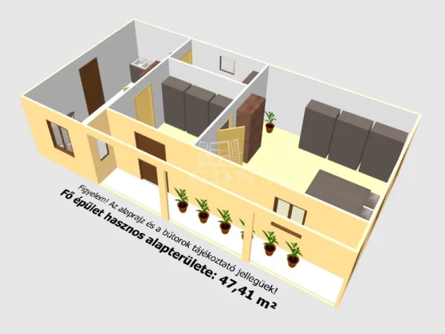 Eladó ház Hajdúnánás 47 nm
