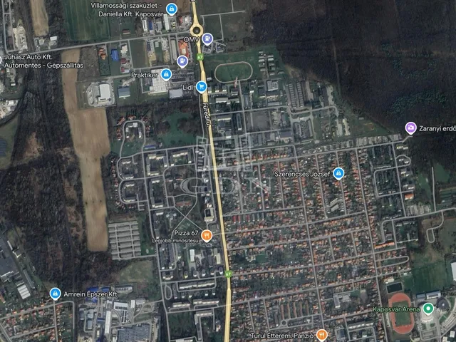 Eladó telek Kaposvár, Kaposfüred 9607 nm
