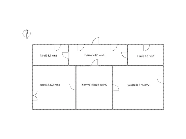 Eladó ház Szeremle 75 nm