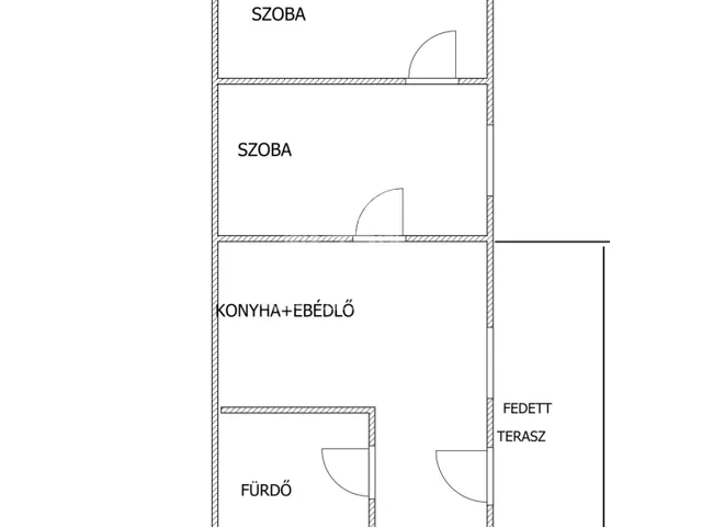 Eladó ház Baja, Belváros 43 nm