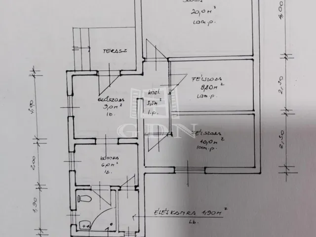 Eladó ház Baja, Kiscsávoly 55 nm