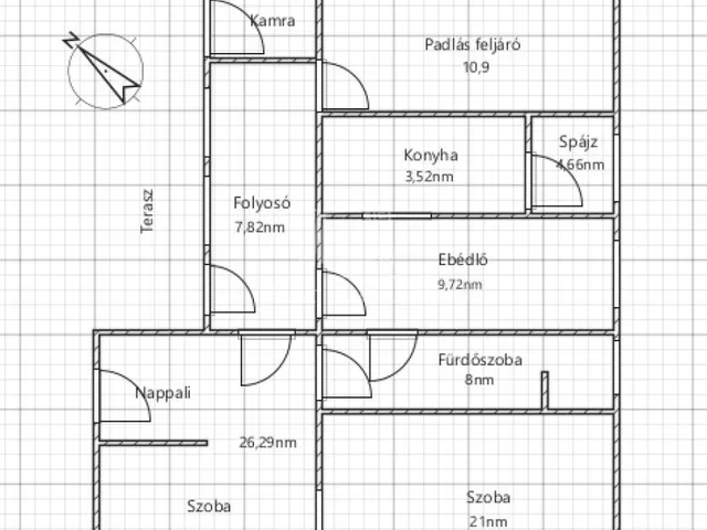 Eladó ház Baja, Rókusváros 92 nm