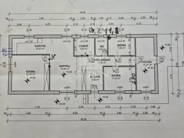 Eladó ház Vaskút 120 nm