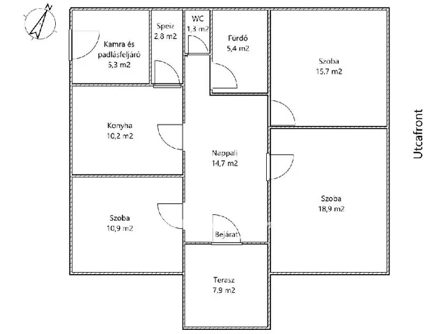 Eladó ház Siófok 100 nm