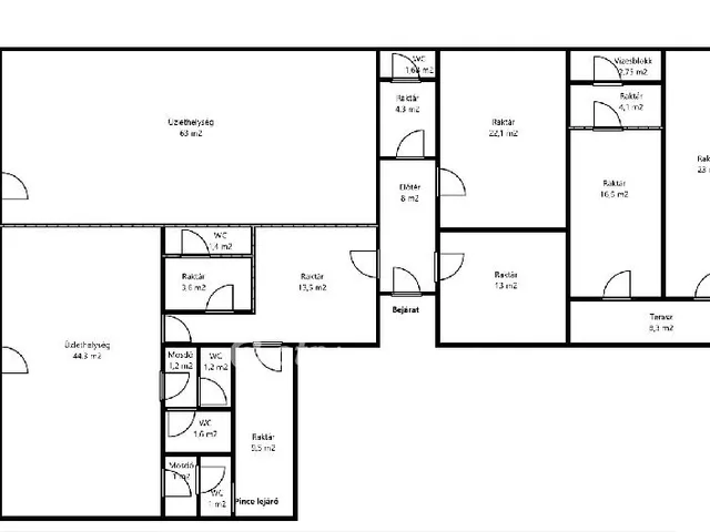 Eladó kereskedelmi és ipari ingatlan Kereki 306 nm