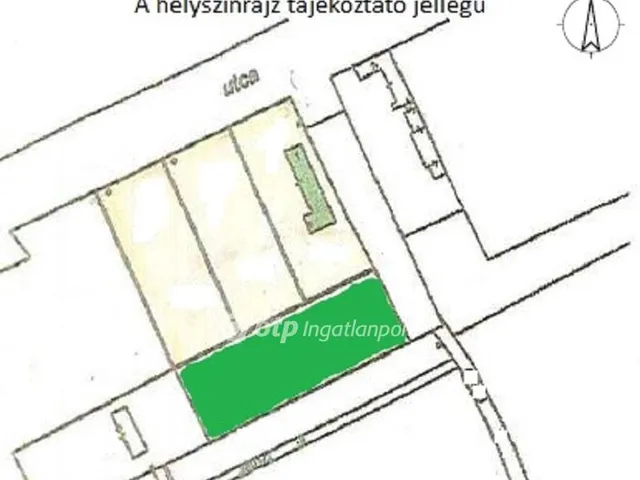 Eladó telek Lajoskomárom 2892 nm