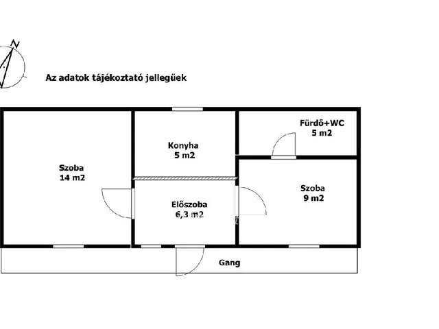 Eladó ház Iregszemcse 40 nm